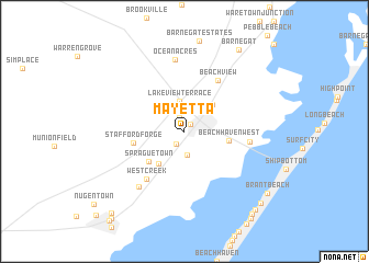 map of Mayetta