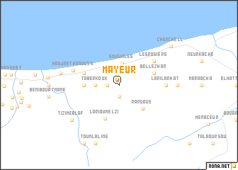 map of Mayeur