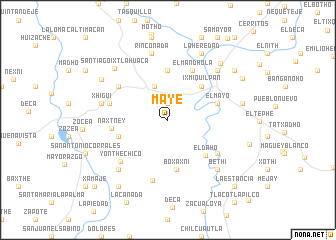 map of Mayé