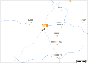 map of Mayé