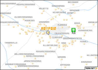 map of Mayfair