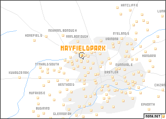 map of Mayfield Park