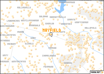 map of Mayfield