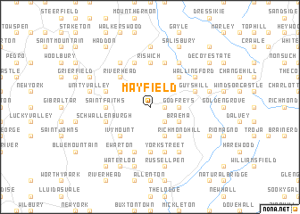 map of Mayfield