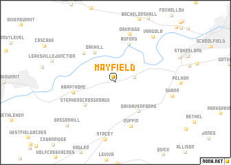map of Mayfield