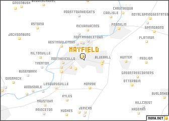 map of Mayfield