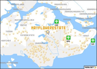 map of Mayflower Estate