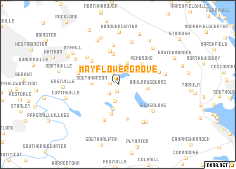 map of Mayflower Grove