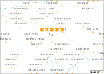 map of May Gadambo