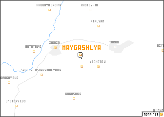 map of Maygashlya