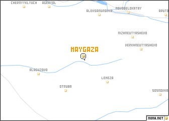map of Maygaza