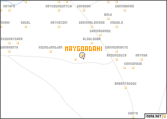 map of Maygoadahi