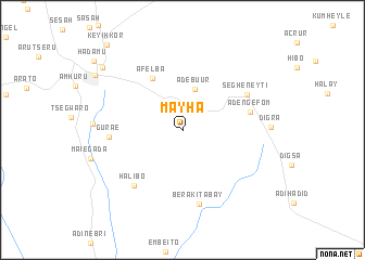 map of Mayhā