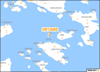 map of Mayidao