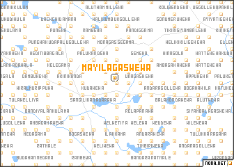 map of Mayilagaswewa
