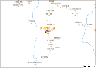 map of Mayinga