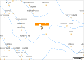 map of Mayingin