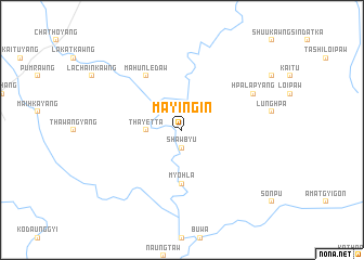 map of Mayingin