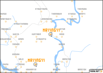map of Mayingyi