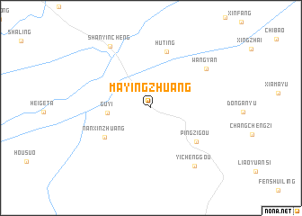 map of Mayingzhuang