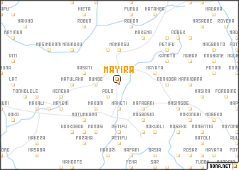 map of Mayira