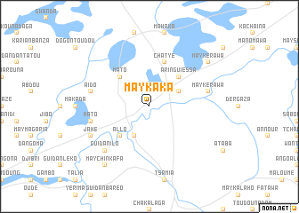 map of Maykaka