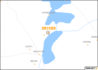 map of Maykan