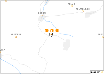 map of Maykan