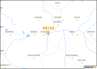 map of Mayka