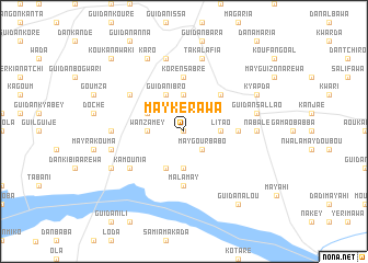 map of May Kérawa