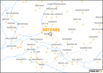 map of Maykhās