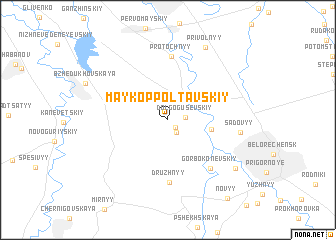 map of (( Maykop-Poltavskiy ))