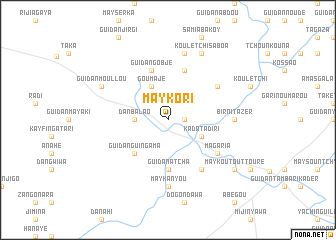 map of Maykori