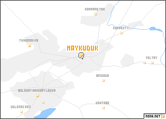 map of Maykuduk