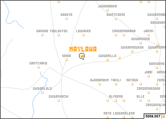 map of Maylawa