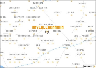 map of Mayléllé Karama