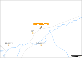 map of Maymazyn
