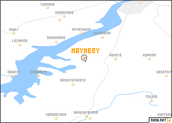 map of Maymery