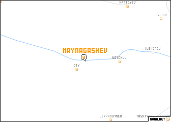 map of Maynagashev