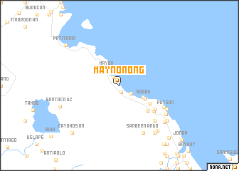 map of Maynonong