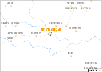 map of Mayo Badji