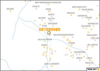 map of Mayobamba