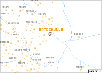 map of Mayo Chullo