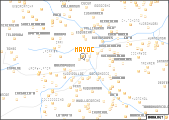 map of Mayoc