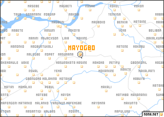 map of Mayogbo