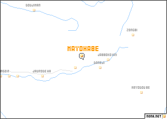 map of Mayo Habe