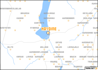 map of Mayo Ine