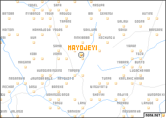 map of Mayo Jeyi