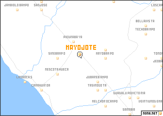 map of Mayojote