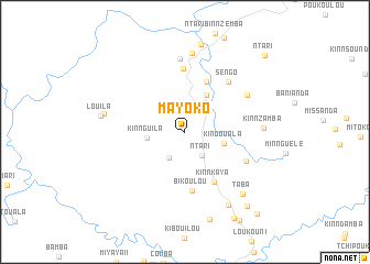 map of Mayoko